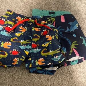 Toddler boy swim truck bundle